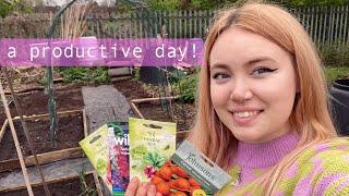 Sowing Seeds & a Fig Tree Battle | Allotment Vlog  Ep. 9 