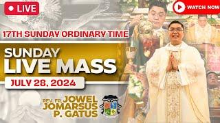 SUNDAY FILIPINO LIVE MASS TODAY ONLINE II JULY 28, 2024 II PRESIDER: FR. JOWEL JOMARSUS GATUS