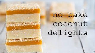 No-Bake Coconut Delights | traybakes & more