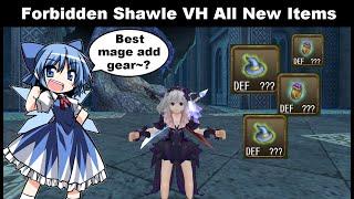 Forbidden Shawle VH All Drops! BEST Add Gear For Mages!? | Toram Online