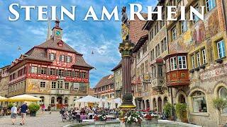 Stein am Rhein 4K - The Most Beautiful Small Town in Switzerland - Walking Tour, Travel Vlog