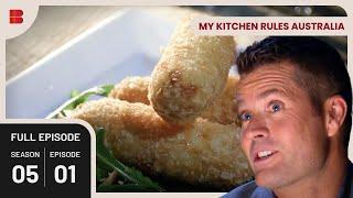 Cheese Lovers’ Dream Menu! - My Kitchen Rules Australia - Cooking Show