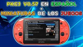 PS Vita - PKGJ v0.57 en ESPAÑOL + COVERS