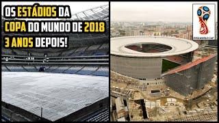 Veja COMO ESTÃO SENDO UTILIZADOS os ESTÁDIOS da COPA de 2018 na RÚSSIA 3 anos DEPOIS!