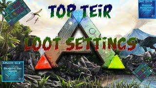 HOW TO GET OP LOOT FROM ALL DROPS :ARK SURVIVAL EVOLVED SETTINGS