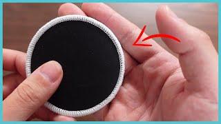 [Quick Demo] How to Make a Velcro Back Patch With Embroidery (Clean Merrow Replica Edge!!)