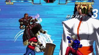 MUGEN Retarded 64 and hige vs Rugal 3rd and possibility of Chizuru