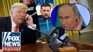 HIGH-STAKES CALL: Hear the details from Trump-Putin phone call as Zelenskyy weighs in