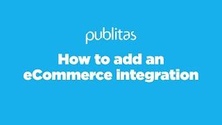 How to integrate eCommerce