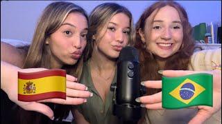 ASMR IN PORTUGESE AND SPANISH 