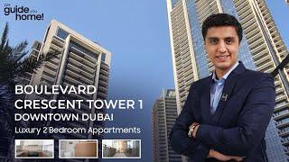 Stunning 2 Bedroom Apartment In Boulevard Crescent Tower 1 | Downtown Dubai