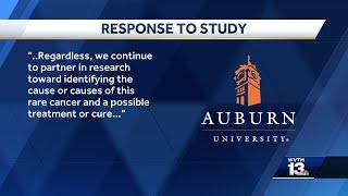 Study find no cancer cluster at Auburn, despite reports