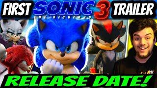 First Sonic Movie 3 Trailer Release Date Leaked!? - Coming Before Despicable Me 4 or Comic Con?