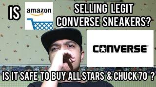 Does Amazon Sell Legit Sneakers? Legit Converse Check || SNKRHDS