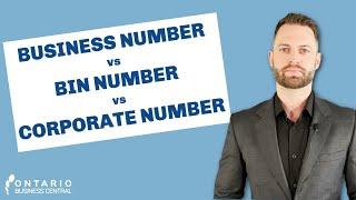 Business Number | BIN Number | Corporate Number - What is a Business Number?