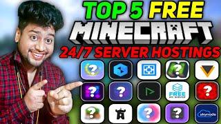 Top 5 Best Free Minecraft Server Hosting 2024  | Best 24/7 Free Hosting 