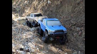 Comparatif Crawler Traxxas TRX-4 Sport VS Axial SCX10 III Base Camp