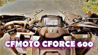 2022 CFMOTO CFORCE 600 ATV | 200 MILES BREAK IN PERIOD | A LITTLE RIDING REVIEW