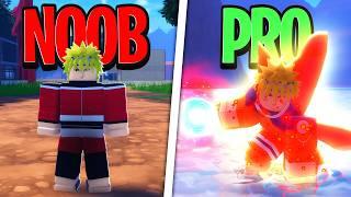 Going From NOOB To 1% NINE TAILS MODE NARUTO In Ninja Time (Roblox)