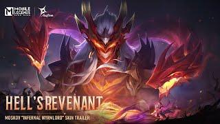 Hell's Revenant | Moskov "Infernal Wyrmlord" | Skin Trailer | Mobile Legends: Bang Bang