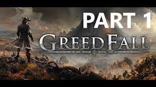 GREEDFALL Walkthrough gameplay part 1 - CHARACTER CREATION AND PROLOGUE - No commentary (FULL GAME)