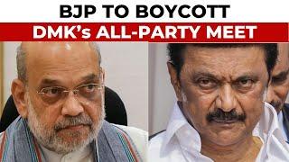 Tamil Nadu CM MK Stalin Calls All-Party Meet On Delimitation, BJP To Boycott | India Today