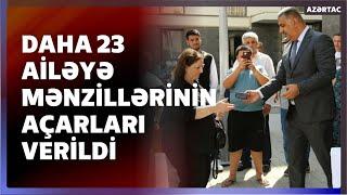 30 illik həsrət bitdi: Daha 23 ailə Füzuliyə qayıtdı