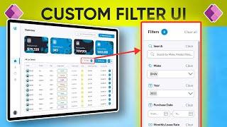 How to Design a Modern Filter UI in Power Apps