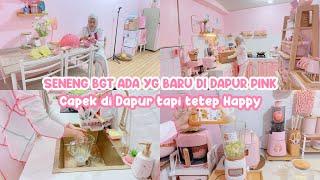 Capek di Dapur tapi tetep Happy | SENENG BGT ADA YG BARU DI DAPUR PINK MECOO BLENDER ICE CRUSHER