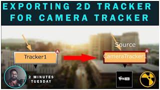 HOW TO EXPORT 2D TRACKER FOR 3D CAMERA TRACKING | VFX VIBE