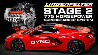 DYNO - Lingenfelter STAGE 2 C8 Corvette 775 Horsepower Supercharger System