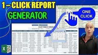 How To Create A Dynamic Report In Excel From Any Table In ONE CLICK + FREE  DOWNLOAD