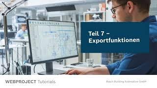 WEBPROJECT – Exportfunktionen - Gebäudeautomation / MSR planen auf Grundlage der DIN EN ISO 16484