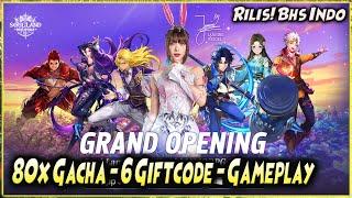 RILIS INDO! 80x GACHA - 6 GIFTCODE - GAMEPLAY  SOUL LAND NEW WORLD