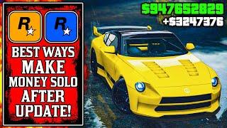 Secretly LUCRATIVE? The BEST WAYS To Make Money SOLO After UPDATE in GTA Online! (GTA5 Fast Money)