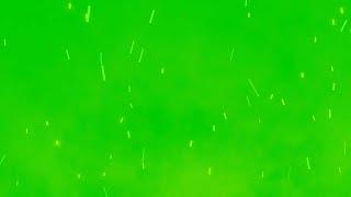 Green Screen Fire Particles Video Effect