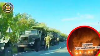 Подкрепление в Курск не дошло: Колонну вырезали по дороге! Авиабаза Липецк в огне! "Нептуны" в Крыму