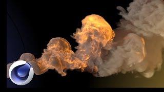 Introducing A Thick Smoke in C4D Turbulence FD Tutorial