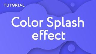 How to ISOLATE colors in a video | Color splash effect (Movavi Video Editor 15)