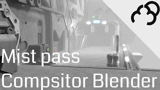 Blender Compositing the Mist Pass Beginner