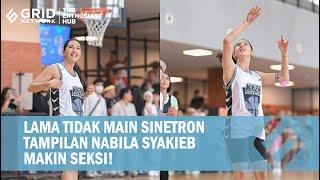 Bikin Gagal Fokus, Ketiak Nabila Syakieb Jadi Sorotan Saat Main Basket Pakai Singlet!