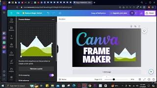 Create Your Own Custom Frames In Canva | Canva Frame Maker | 2024