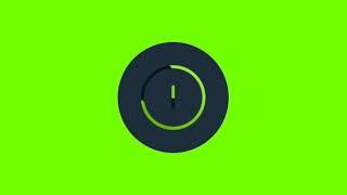 power button on off animated cartoon green screen video for youtubers copyright free