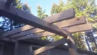 quick trick for cutting rafter bird mouths with no measuring.