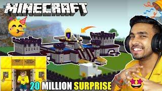 UJJWAL MINECRAFT 20 MILLION SURPRISE  I TECHNO GAMERZ I UJJWAL GAMER I MINECRAFT #76