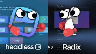 Headless UI vs Radix UI React/Vue Primitives | The Compared EP 3