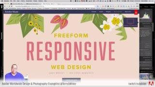 Terry White Live Ep24 - Building Websites From Scratch with Adobe Muse CC