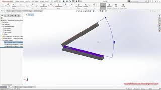 Açı İlişkisi - Solidworks Montaj Dersleri