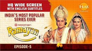 Ramayan EP 5 - ताड़का वध | विश्वामित्र-यज्ञ की रक्षा | HQ WIDE SCREEN | English Subtitles