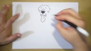 WOW! How to Draw a Dog Step by Step Easily